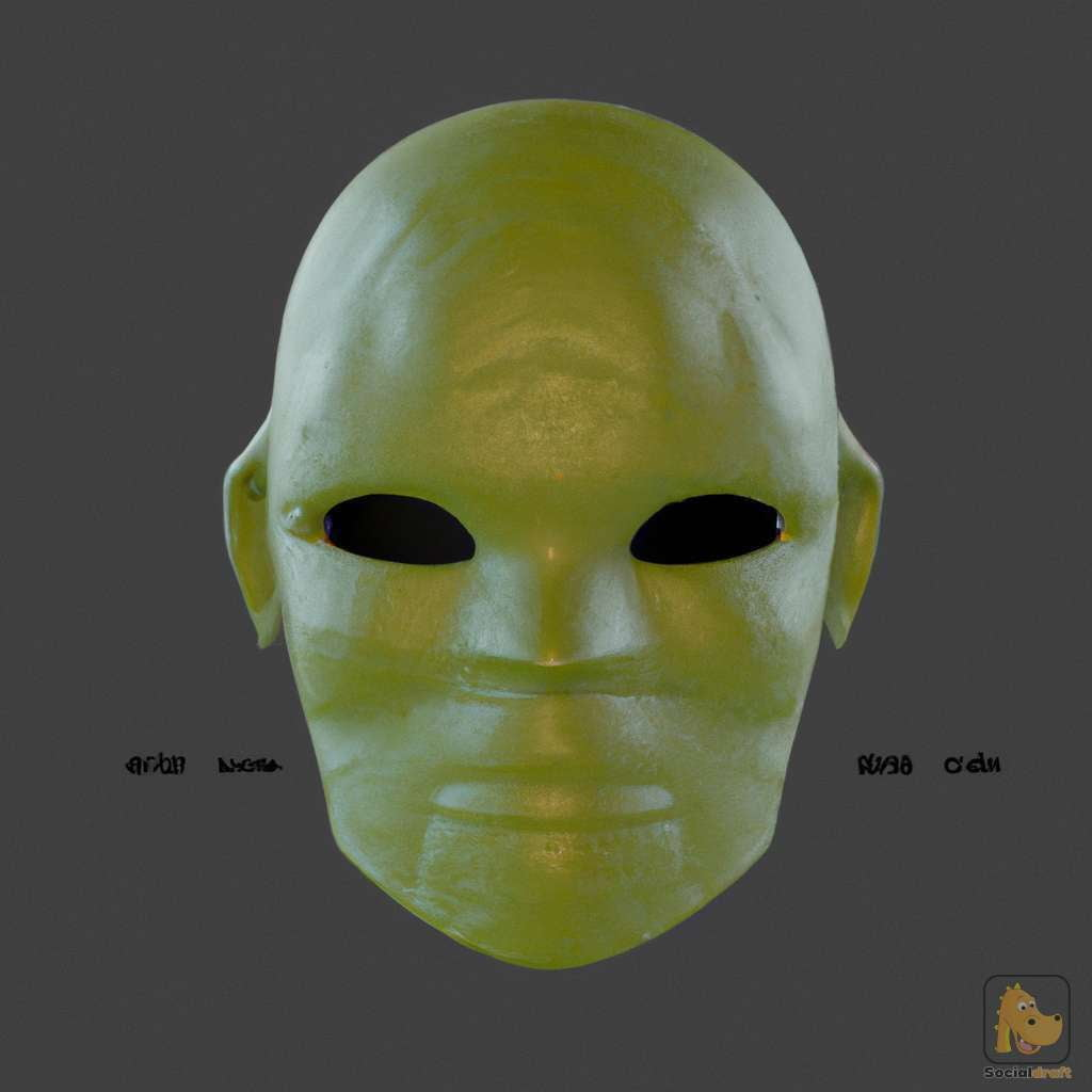 3D Masked Character Heads - Socialdraft