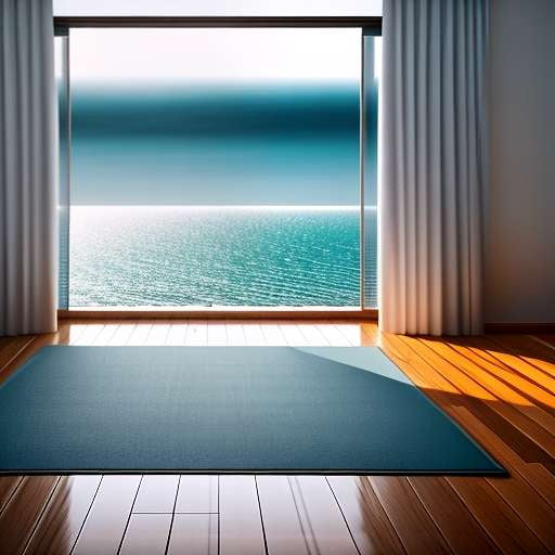 "Coastal Zen Yoga" Midjourney Prompt for a Cozy Beach House Ambiance - Socialdraft