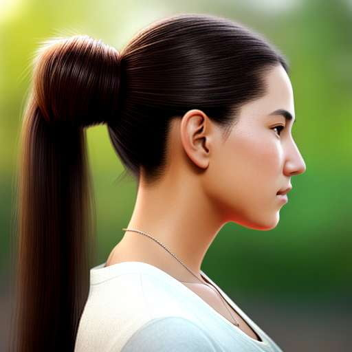 "Customizable Midjourney Ponytail Portrait Prompt for Unique Hairstyle Creations" - Socialdraft