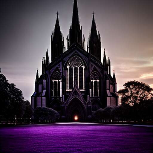 "Twilight Neo-Gothic Cathedral" Midjourney Prompt - Customizable Image Generation - Socialdraft