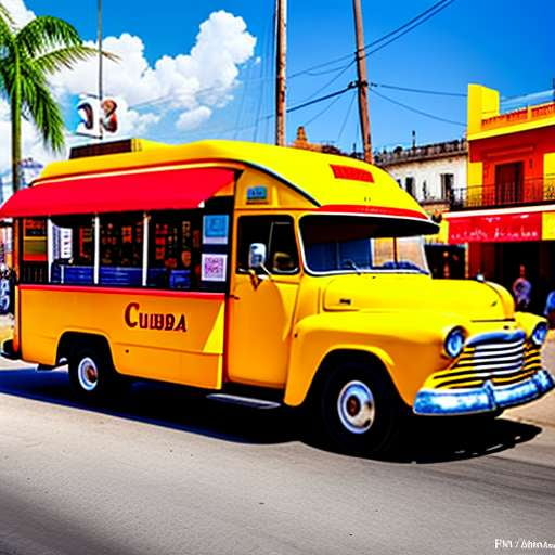 Cuban Food Truck Portrait Generator for Midjourney Creations - Socialdraft