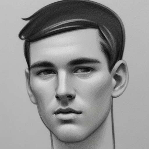 Midjourney Male Face Sketches: Customizable and Creative Prompts for Artists and Designers - Socialdraft