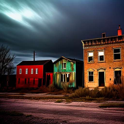 Haunted Ghost Town Midjourney Prompt for Unique Image Generation - Socialdraft