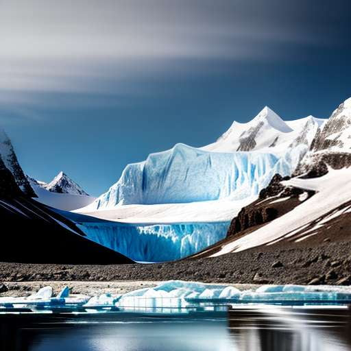 Glacier Calving Artistic Midjourney Prompt - Create Your Own Arctic Masterpiece! - Socialdraft