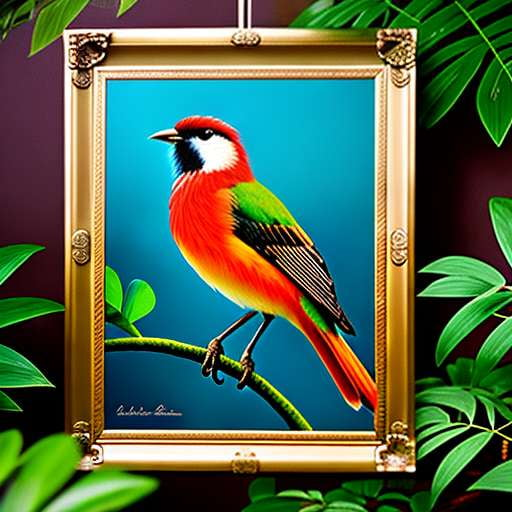 Midjourney Exotic Bird Portrait Generator by [brand name] - Socialdraft