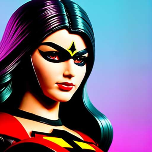 Superhero Midjourney Doll Portrait: Customizable and Unique Image Prompts - Socialdraft