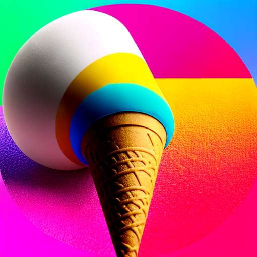Customizable Ice Cream Cone Midjourney Prompt - Create Your Own Sweet Masterpiece! - Socialdraft