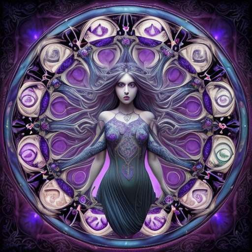 Midjourney Prompt: Mystical Women of the Zodiac Signs - Socialdraft