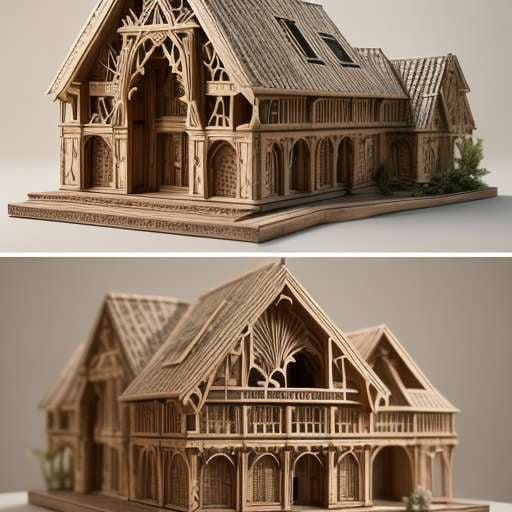Organic Architectural Miniatures for Your Crafting Delight - Socialdraft