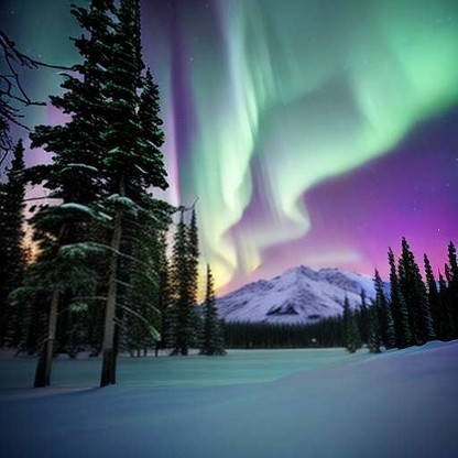 "Northern Lights" Midjourney Prompts: Create Your Own Aurora Borealis Artwork - Socialdraft