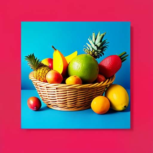 Tropical Fruit Midjourney Masterpiece - Socialdraft