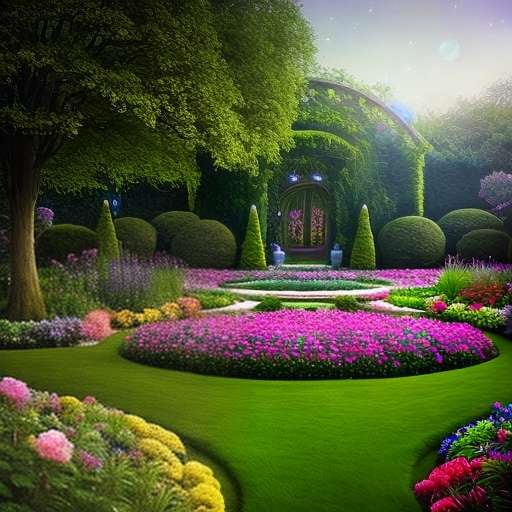 Magical Garden Midjourney Prompt - Create Enchanting Landscapes Easily! - Socialdraft