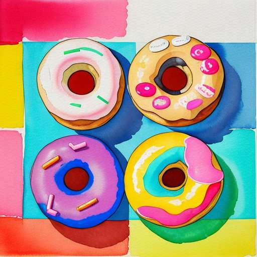 Customizable Midjourney Donut Designs for DIY Bakers - Socialdraft
