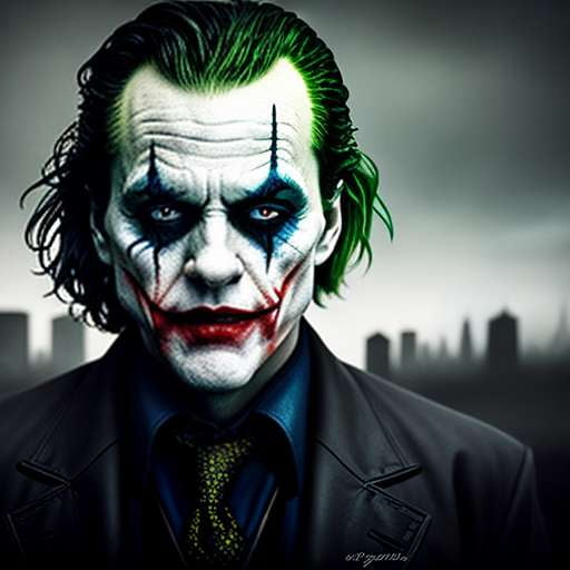 Joker Villain Concept Art Midjourney Prompt – Socialdraft
