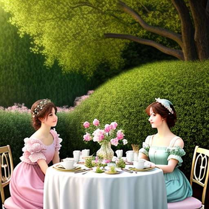 Tea Time Text-to-Image Midjourney Prompts: Create Unique Artworks Inspired by Afternoon Tea - Socialdraft