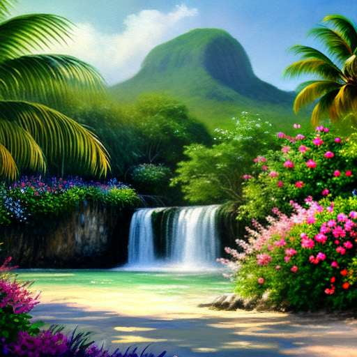 Secluded Island Midjourney: Create Your Own Tropical Paradise - Socialdraft