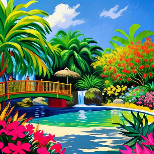 Tropical Midjourney: Create Your Own Paradise Prompt - Socialdraft
