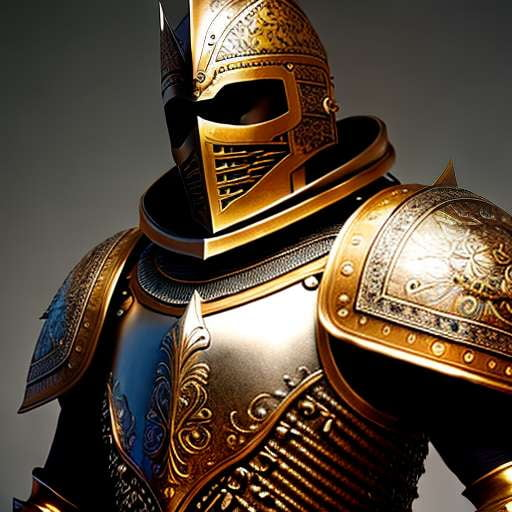 Midjourney Knight of Light Plate Mail Armor Prompt - Socialdraft