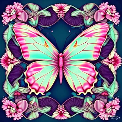 Retro Butterfly Midjourney Prompts - Socialdraft