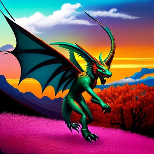 Dragon Hybrid Character Design Midjourney Prompt - Socialdraft