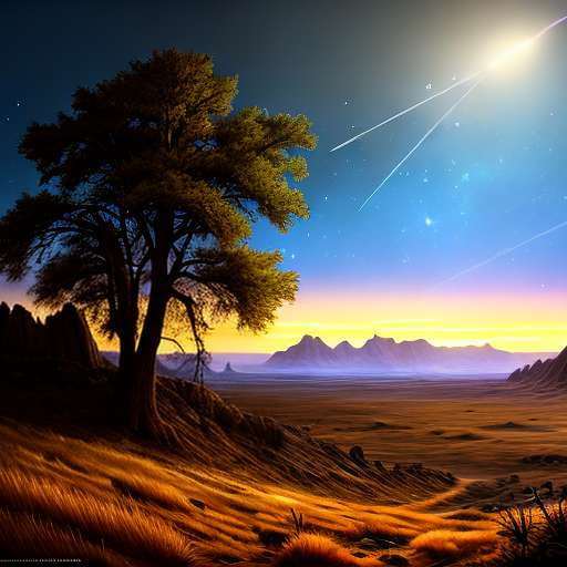 Meteorite Impact Midjourney Prompt - Create Your Own Cosmic Crash Scene! - Socialdraft