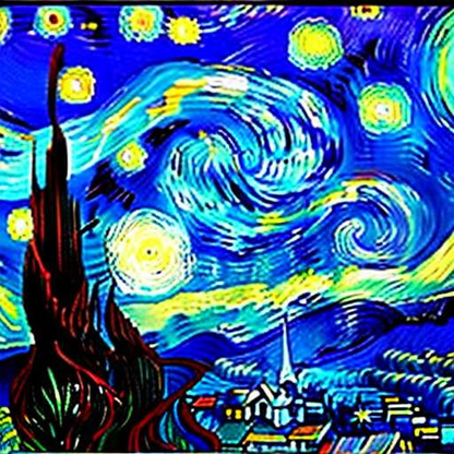 "Starry Night Space" Customizable Midjourney Prompt for Unique Image Creation - Socialdraft