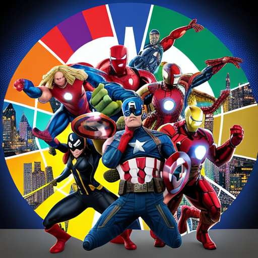 "Customizable Midjourney Prompts for Unique Marvel Avengers Figurines" - Socialdraft