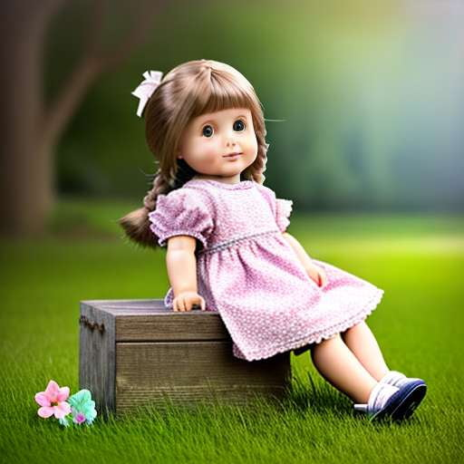 Toddler Doll Portrait Midjourney Prompt - Create your customized dolls portrait with AI - Socialdraft