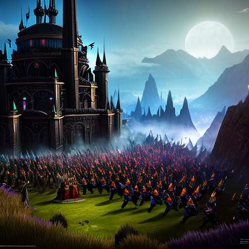 "Horde vs Alliance Midjourney: Create Your Own World of Warcraft Battle Scene" - Socialdraft