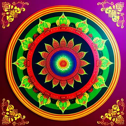 Tibetan Mandala Midjourney: Create Your Own Sacred Art - Socialdraft