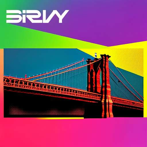 Brooklyn Bridge Pop Art Midjourney Prompt - Socialdraft