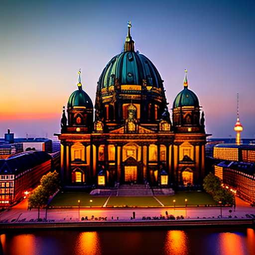 "Create Your Own Berlin Cathedral Painting with Midjourney Prompt" - Socialdraft