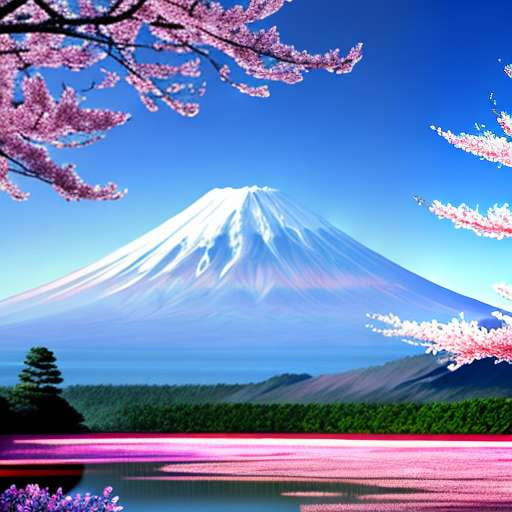 Mount Fuji Midjourney Art Prompt - Unique Image Generation - Socialdraft