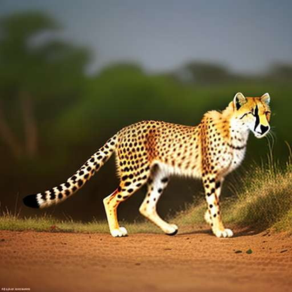 Asiatic Cheetah Midjourney Masterpiece: Create Your Own Stunning Wildlife Art - Socialdraft
