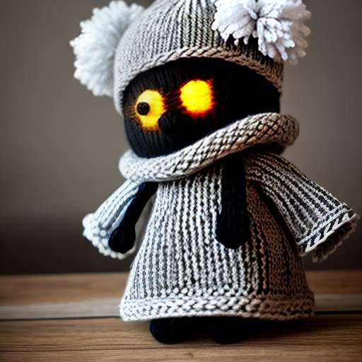 "Create Your Own Adorable Knitted Monster Character with Midjourney Prompts" - Socialdraft