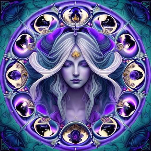 Midjourney Prompt: Mystical Women of the Zodiac Signs - Socialdraft