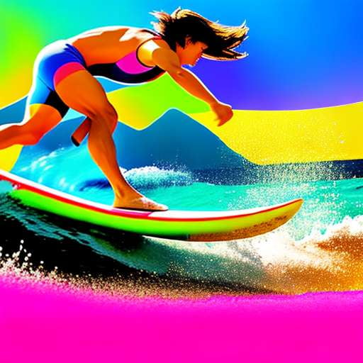 Surf's Up Midjourney: Create Your Own Custom Surfboard Design - Socialdraft