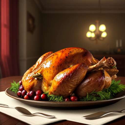 Thanksgiving Turkey Dinner Midjourney Prompts: Create Your Own Festive Feast - Socialdraft