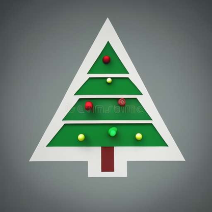 3D Christmas Tree Icon Midjourney Prompt for Customization - Socialdraft
