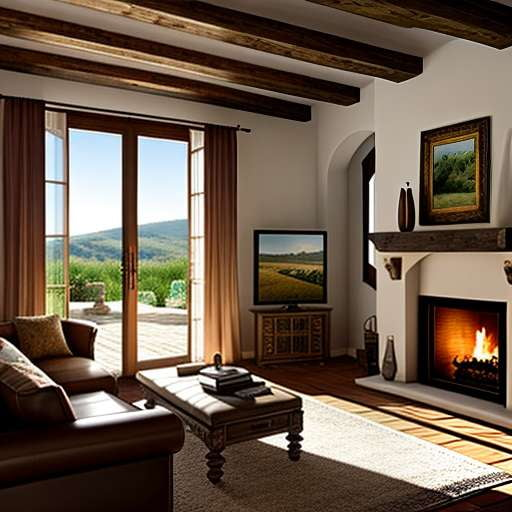 tuscan living room design gallery