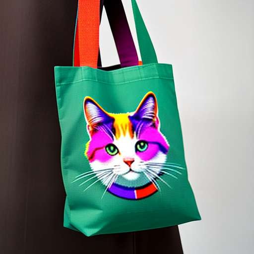 Custom Pet Illustration Tote Bag - Midjourney Image Prompt - Socialdraft