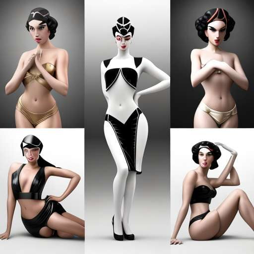 Glamorous Female Model Midjourney Prompts for Custom Creations - Socialdraft