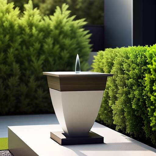 Solar Midjourney Urn Fountain for Your Backyard - Socialdraft