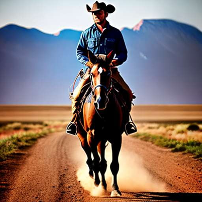 Cowboy Hat and Bandana Midjourney Prompt: Create Your Own Wild West Adventure - Socialdraft