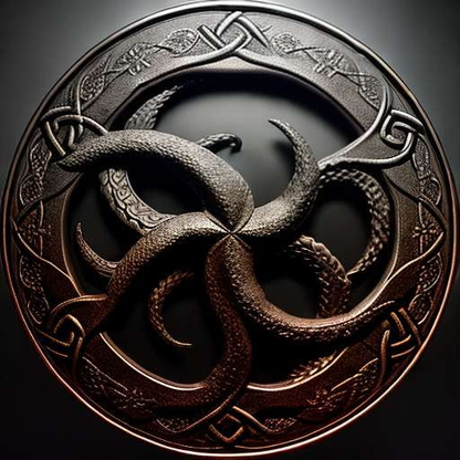 Kraken Celtic Knot Midjourney Image Prompt for Custom Art Creation - Socialdraft