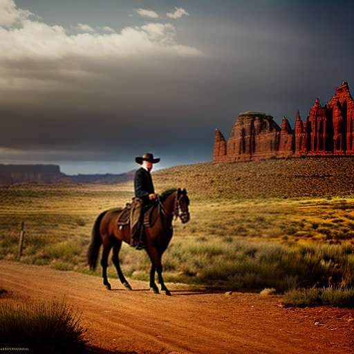 Cowboy Saddle Midjourney Art Prompt - Customizable Text-to-Image Creation - Socialdraft