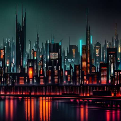 Gotham City Midjourney Image Generator - Create Your Own Dark Knight Scene - Socialdraft