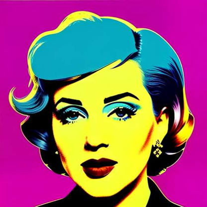 Pastel Pop Art Female Portrait Midjourney Prompt - Create Your Own Unique Masterpiece! - Socialdraft