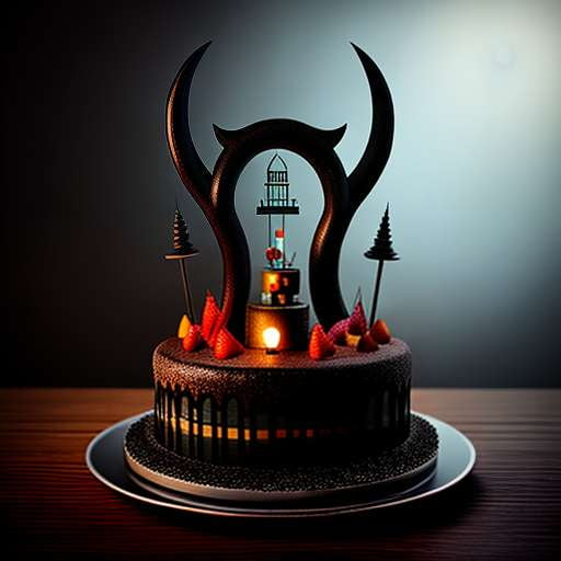 Happy Boo Day Cake Topper, Halloween Pumpkin Horror Cake Topper, Black –  ToysCentral - Europe