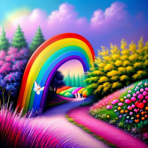 "Rainbow Unicorn" - Customizable Midjourney Prompt for Imaginative Image Creation - Socialdraft